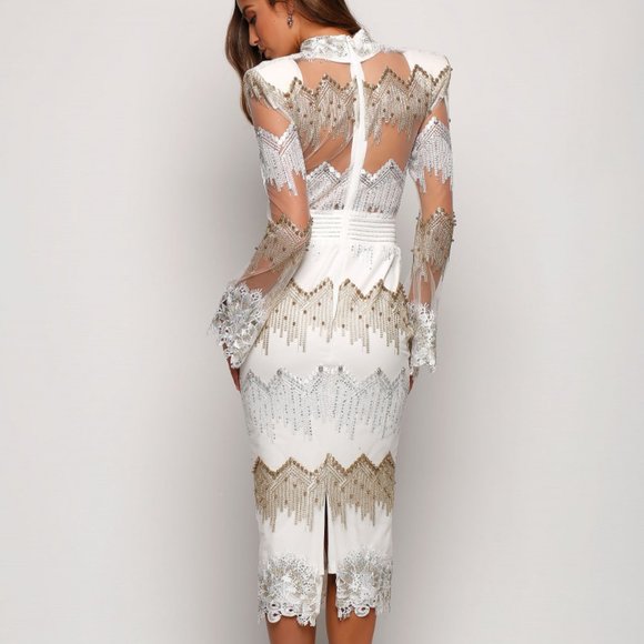 zhivago CHRYSLER dress IN MOET size 2 - Picture 5 of 16